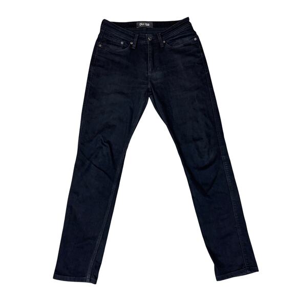 DU/ER L2X Slim Fit Black Denim Jeans Men's 29x32 Performance Stretch - Picture 1 of 12